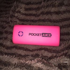 Pocket juice portable charger